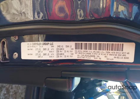 2014 Jeep Cherokee Limited from USA, damaged, VIN 1C4PJMDSXEW280898